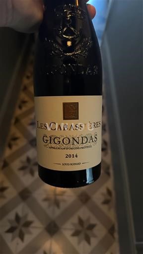 Thung lũng Rhône Gigondas Louis Bernard Les Cabassières 2014