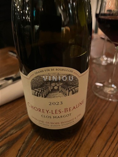 Bourgogne Chorey-lès-beaune Domaine Bois Bernard & Fils Clos Margot 2023