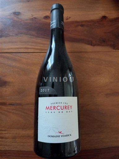 Bourgogne Mercurey Premier Cru Domaine Voarick Clos du Roy 2017