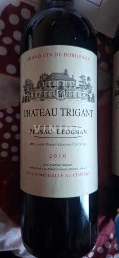 Bordeaux Pessac-Léognan Château Trigant 2016