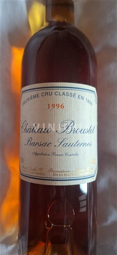 Bordeaux Không được chỉ định Deuxième Cru Classé Château Broustet 1996