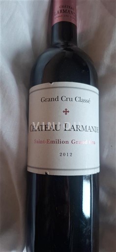 Vinos Rouge sec Château Larmande 2012 Francia Burdeos Saint-Émilion Gran Cru AOC Grand Cru