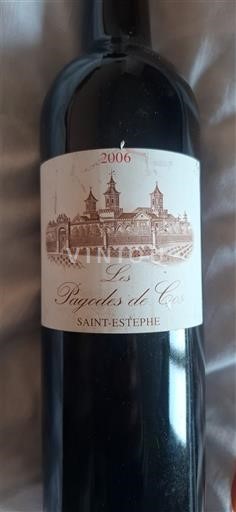 Bordeaux Saint-Estèphe Les Pagodes de Cos 2006