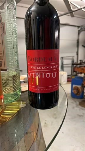 Víno Rouge sec Cuvée Le Long Cours Non millésimé Francie Bordeaux AOC