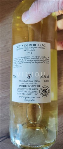 Tây Nam Côtes-de-bergerac Familie Borderie 2018
