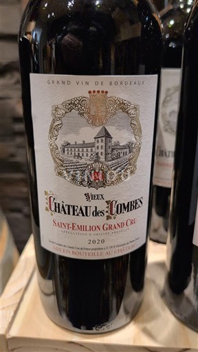 Vinos Rouge sec Château S Combes 2020 Francia Burdeos Saint-Émilion Gran Cru AOC