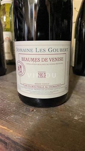 Thung lũng Rhône Beaumes de Venise Domaine Les Goubert 2023