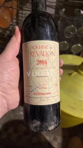 Alpes và các vùng Rhodanien Alpilles Domaine Trévallon 2004