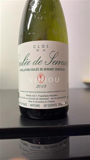 Thung lũng sông Loire Savennières-coulée-de-serrant Clos de la Coulée de Serrant Coulée de Serrant 2018