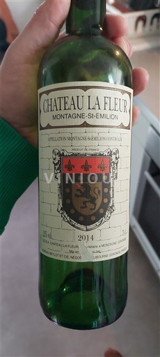 Bordeaux Montagne-saint-émilion Château La Fleur 2014