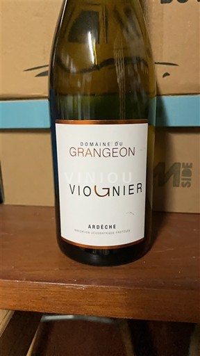 Alpes e regiões Ródano Ardèche Domaine Grangeon Viognier 2023