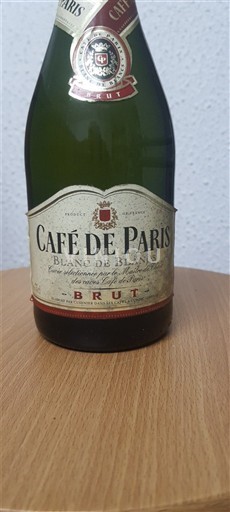 Vinos Espumosos Blanc brut Blanc de Blancs Brut Café de Paris Non millésimé Francia Burdeos Bordeaux AOC