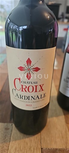 Bordeaux Saint-Émilion Grand Cru Château Croix Cardinale 2022