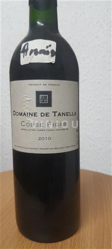 Corse Không được chỉ định Domaine Tanella 2010