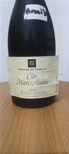 Corse Không được chỉ định Domaine Tanella Clos Marc-Aurèle 2010