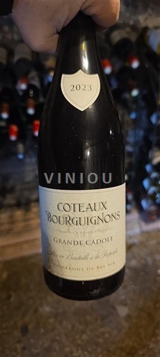Bourgogne Coteaux bourguignons Domaine La Pirolette Grande Cadole 2023