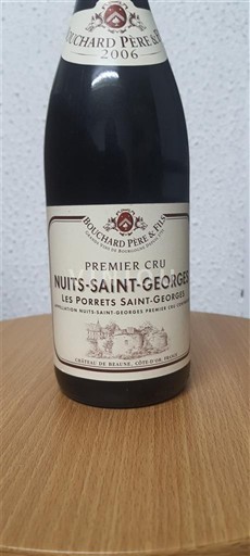 Bourgogne Nuits-saint-georges Premier Cru Bouchard Père & Fils Les Porrets Saint-Georges 2006