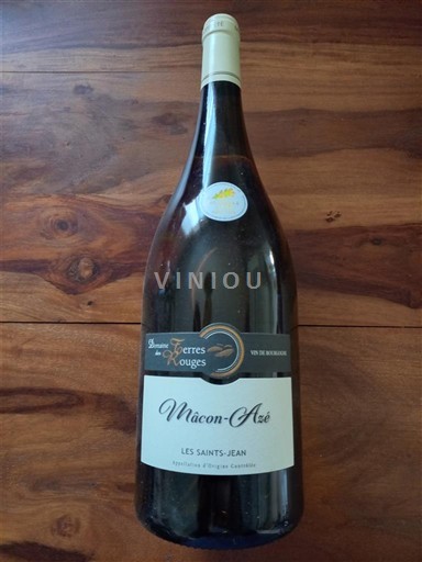 Burgund Mâcon und Mâcon-Dörfer Domaine S Terres Rouges Les Saints-Jean Ohne Jahrgang