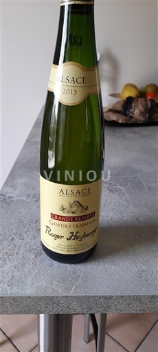 Alsácia Rieger Heyberger Grande Réserve Gewurztraminer 2015