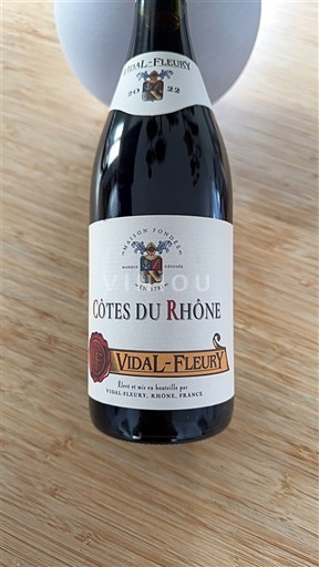 Valea Ronului Côtes-du-Rhône Vidal-Fleury 2022