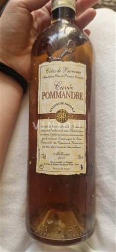 Provence Côtes de Provence Cuvée Pommandre 2010