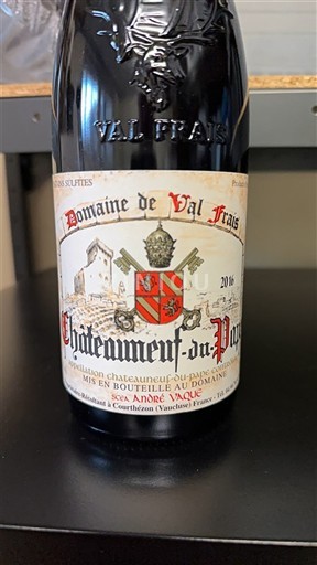 Valle del Rodano Châteauneuf-du-Pape Domaine Val Frais 2016