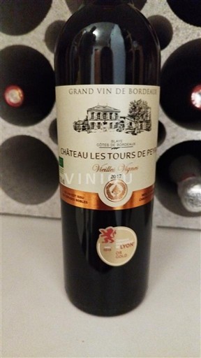 Bordeaux Château Les Tours de Peyrat Vieilles Vignes 2017