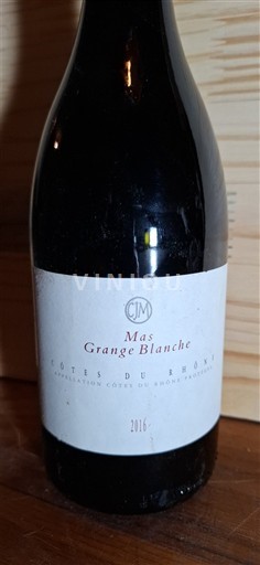 Valle del Ródano Côtes del Ródano Mas Grange Blanche 2016