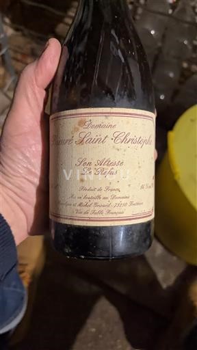 Savoie og Bugey Roussette de Savoie Domaine Prieuré Saint-Christophe Son Altesse Le Rufus Ikke årgangsbestemt