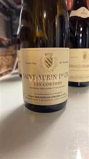 Borgonha Saint-Aubin Premier Cru Hubert Bouzereau-Gruère et Filles Les Cortons 2022