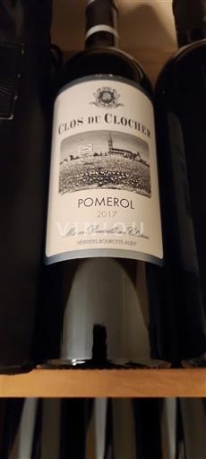 Bordeaux Pomerol Clos du Clocher 2017