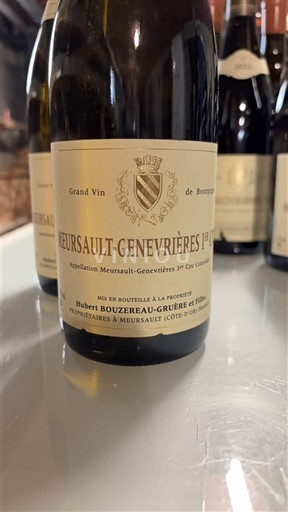 Bourgogne Meursault Premier Cru Hubert Bouzereau-Gruère et Filles Genevrières 2022