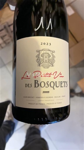 Thung lũng Rhône Gigondas Domaine S Bosquets Le Petit Vin 2023