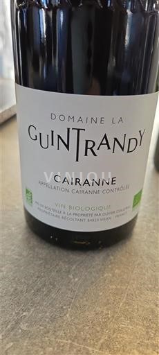 Vallée du Rhône Cairanne Domaine La Guintrandy 2024