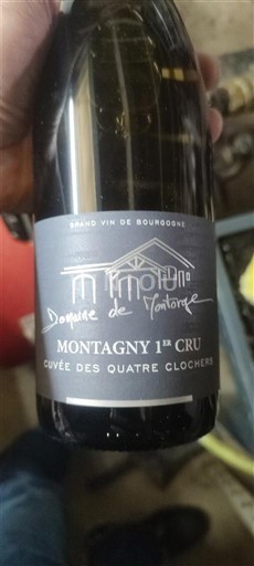Bourgogne Montagny Premier Cru Domaine Montorge des Quatre Clochers Không niên vụ