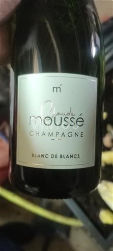 Champagne Claude MoussÉ Blanc de Blancs Icke årgångsbetecknad