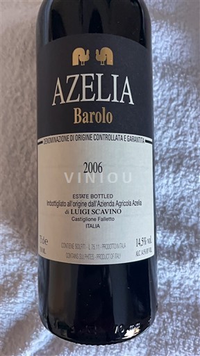 Piemonte Barolo Azelia 2006