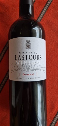 Langvedok Corbières Château Lastours Domeni 2022