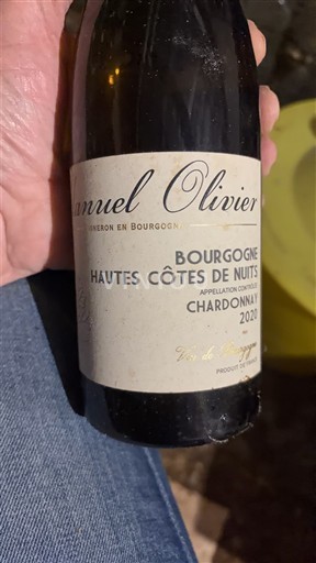 Bourgogne Hautes Côtes de Nuits Manuel Olivier 2020
