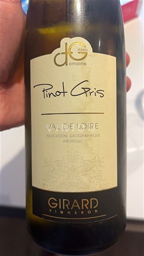 Dolina Loare Domaine Girard Pinot Gris 2023