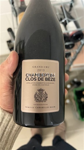Bourgogne Chambertin-clos-de-bèze Grand Cru Famille Carabello-Baum 2013