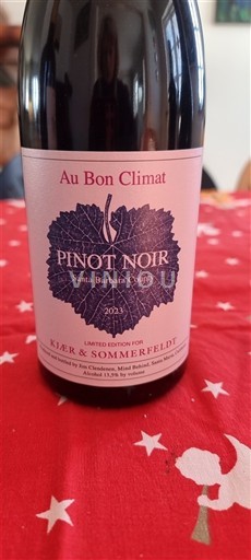 Vùng trồng nho được cấp phép California Không được chỉ định Au Bon Climat Pinot Noir 2023