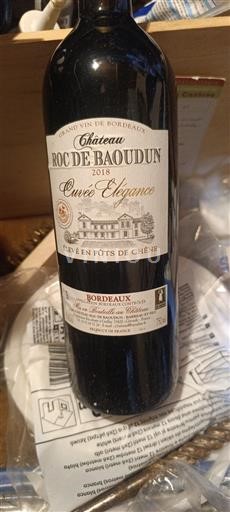 Bordeaux Château Roc de Baoudun Elégance 2018