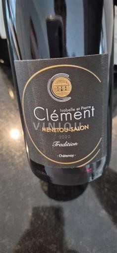 Valle della Loira Menetou-Salon Isabelle et Pierre Clément Tradition 2020