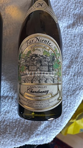 Vùng trồng nho được cấp phép California Napa Valley Far Niente 2003
