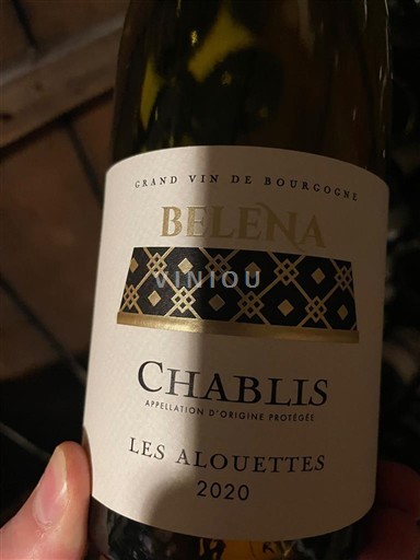 Bourgogne Chablis Belena Les Alouettes 2020