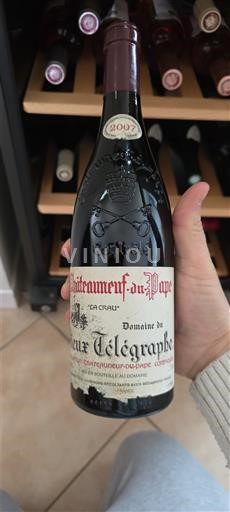 Valle del Rodano Châteauneuf-du-Pape Domaine Vieux Télégraphe La Crau 2007