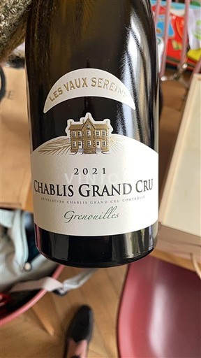 Bourgogne Chablis Grand Cru Les Vaux Sereins Grenouilles 2021