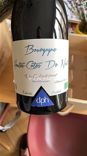 Bourgogne Hautes Côtes de Nuits Patrick Hudelot Les Colombières 2021
