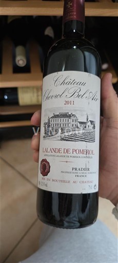 Vini Rouge sec Château Cheval Bel Air 2011 Francia Bordeaux Lalande-de-Pomerol AOC